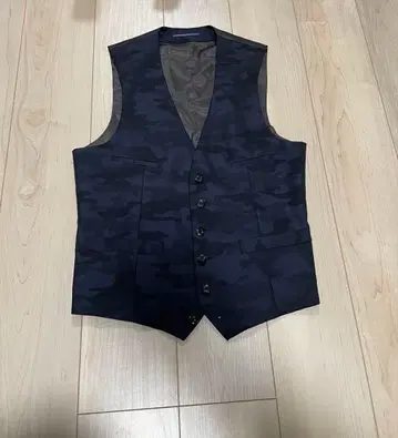 하시모토 준 4PK VEST 카모플라주 네이비 지레 베스트 사이즈 4