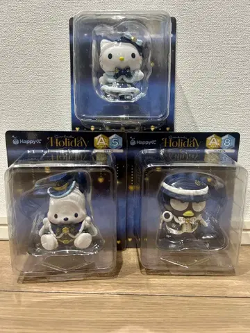 산리오 해피 복권 A상 키티 포차코 바츠마루 세트 판매