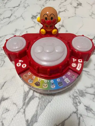 호빵맨 음악 완구 빨간색