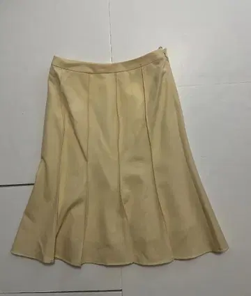JAYRO 베이지 플리츠 스커트 M