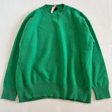 SHIPS 울 캐시미어 긴팔 니트 그린