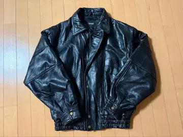 레어 피엘루치 가죽 싱글 라이더 자켓 블랙 M 양가죽 쇼트 기장