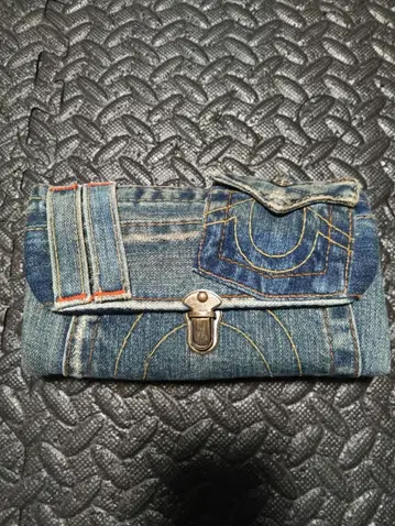 데님 소재 리메이크 장지갑