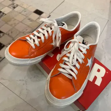 복각판 CONVERSE ONE STAR J ORANGE 컨버스