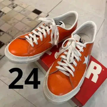 복각판 CONVERSE ONE STAR J ORANGE 컨버스 24