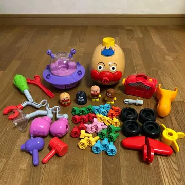 조립 DIY 호빵맨 나사나사 세균UFO 호빵맨 호