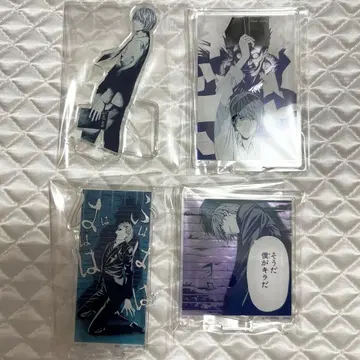 데스노트 제일복권 아크릴 스탠드 야가미 라이토 4종 세트