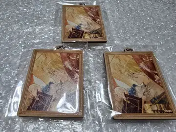 빨강머리 백설공주 만복 가챠 D상 우드 키링 이자나 3개 세트