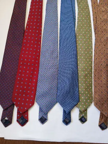 브룩스브라더스 Dot 패턴 넥타이 6개 set
