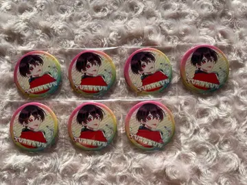 컬러풀 피치 프리미엄 파티 셰어하우스 비쥬 캔뱃지 유안군