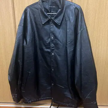 NIKO AND - 블랙 가죽 자켓 L