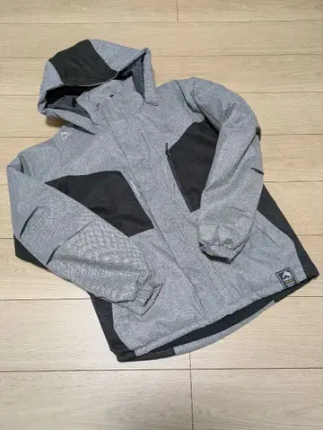 워크맨 필드코어 후드 부착 블루종 그레이 x 블랙 M 새상품