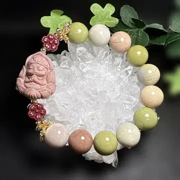 아라샨 마노 관음보살 시나바 매화 팔찌