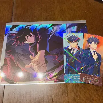 주술회전  팬파레 포트레이트 포스터 후시구로 메구미 특전 카드