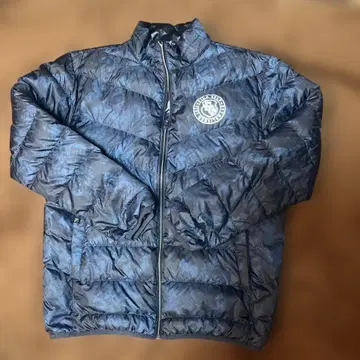 [ FILA ] 골프용 네이비 카모플라쥬 다운