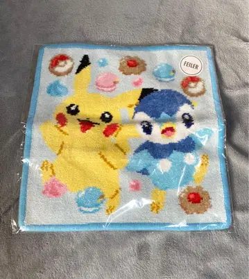 미개봉 새상품 FEILER 페이러 피카츄 팽도리 손수건