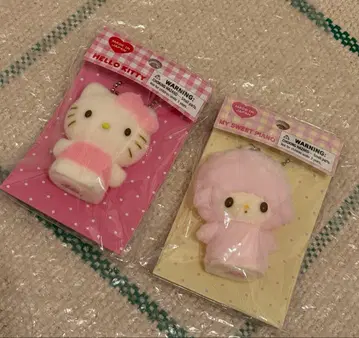 산리오 플로키 마스코트 키티 피아노 2세트