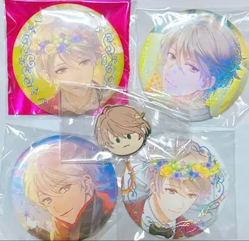 스태마이 히야마 타카오미 캔뱃지 세트 4