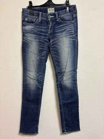 마우지 MOUSSY 스키니 데님 청바지 인디고 블루 사이즈 26