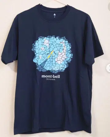 새상품 몽벨 mont-bel [ 오키나와 한정판 ] 반팔 T셔츠 M
