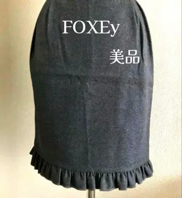 [ 새상품급 ] 폭시 스커트 사이즈 40 울 실크