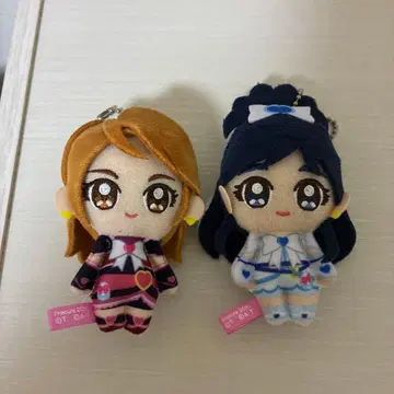 빛의 전사 프리큐어 맥스 하트 큐어 블랙 큐어 화이트 후와큥 마스코트