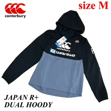 새상품 캔터베리 M 사이즈 일본 대표 재팬 R+ 듀얼 후디