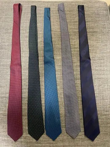 남성용 넥타이 5개 세트