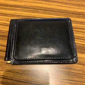 글렌로얄 브라이들 가죽 머니클립 동전 지갑 포함