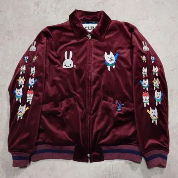 CUNE 큔 벨로아 자켓 썰매견