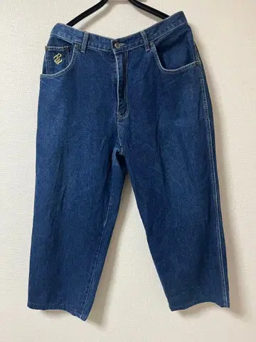 로카웨어 와이드 데님 청바지 34