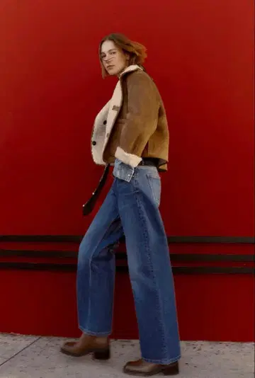 미사용 새상품*ZARA*리버서블 더블 페이스 자켓*M