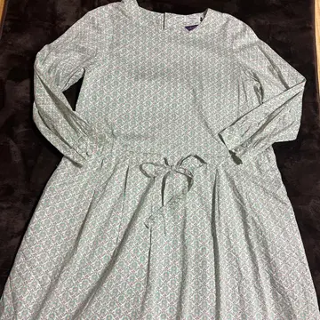 Liberty 꽃무늬 긴팔 원피스 M