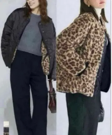 [ L 사이즈 ] coca 워셔블 리버서블 퀼팅 블루종 A