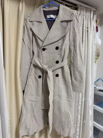 코트 베이지 한국제