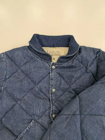 REMI RELIEF / [별주] 데님 블루 퀼팅 다운 자켓