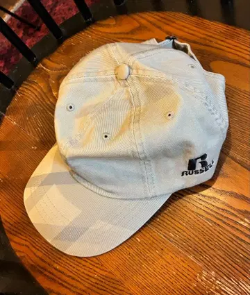 데드스탁 RUSSELL 베이지 캡 100% 코튼