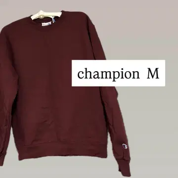 Champion 버건디 M 사이즈 맨투맨