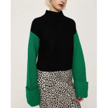 SLY 블로킹 니트탑