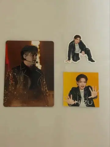 TravisJapan 트레이딩 카드, 스티커 3장 세트 요시자와 시야