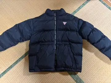 GUESS 블랙 다운 자켓