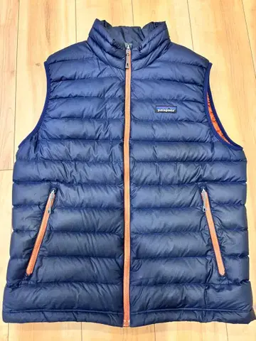 [ 협의 가능 ] patagonia 다운 베스트 M 네이비