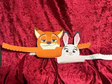 주토피아 2 공개 기념 프로모션 가면 2개 세트