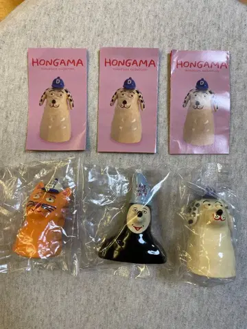HONGAMA 미니어처 컬렉션 미사용 새상품 3개 세트