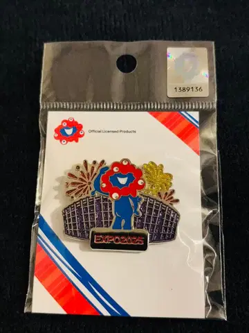 EXPO2025 공식 캐릭터 핀 배지