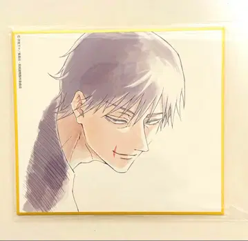 [ 애니메이션 주술회전 전시회 ] 회옥옥절 미니 색지 후시구로 진지