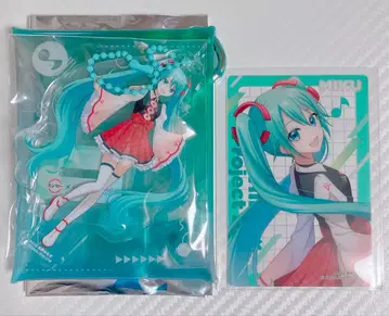 프로세카 스시로 카드 아크릴 스탠드 멀티 파우치 하츠네 미쿠