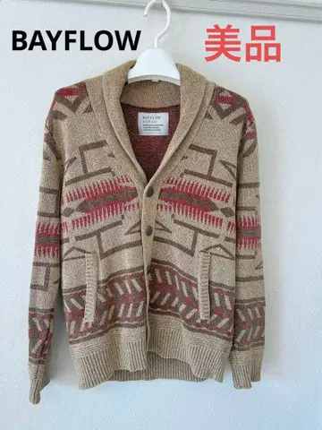 새상품급 BAYFLOW 베이플로우 가디건 캐주얼 남녀 남성용