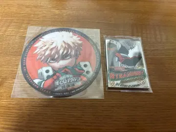 히로아카 원화전 펍 미러풍 아크릴 스티커 카페 코스터 바쿠고 카츠키