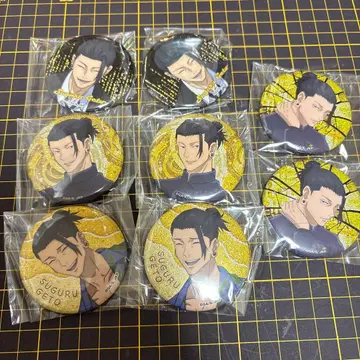 캔뱃지 컬렉션 주술회전 글리터 회옥 편옥 게토 스구루 8